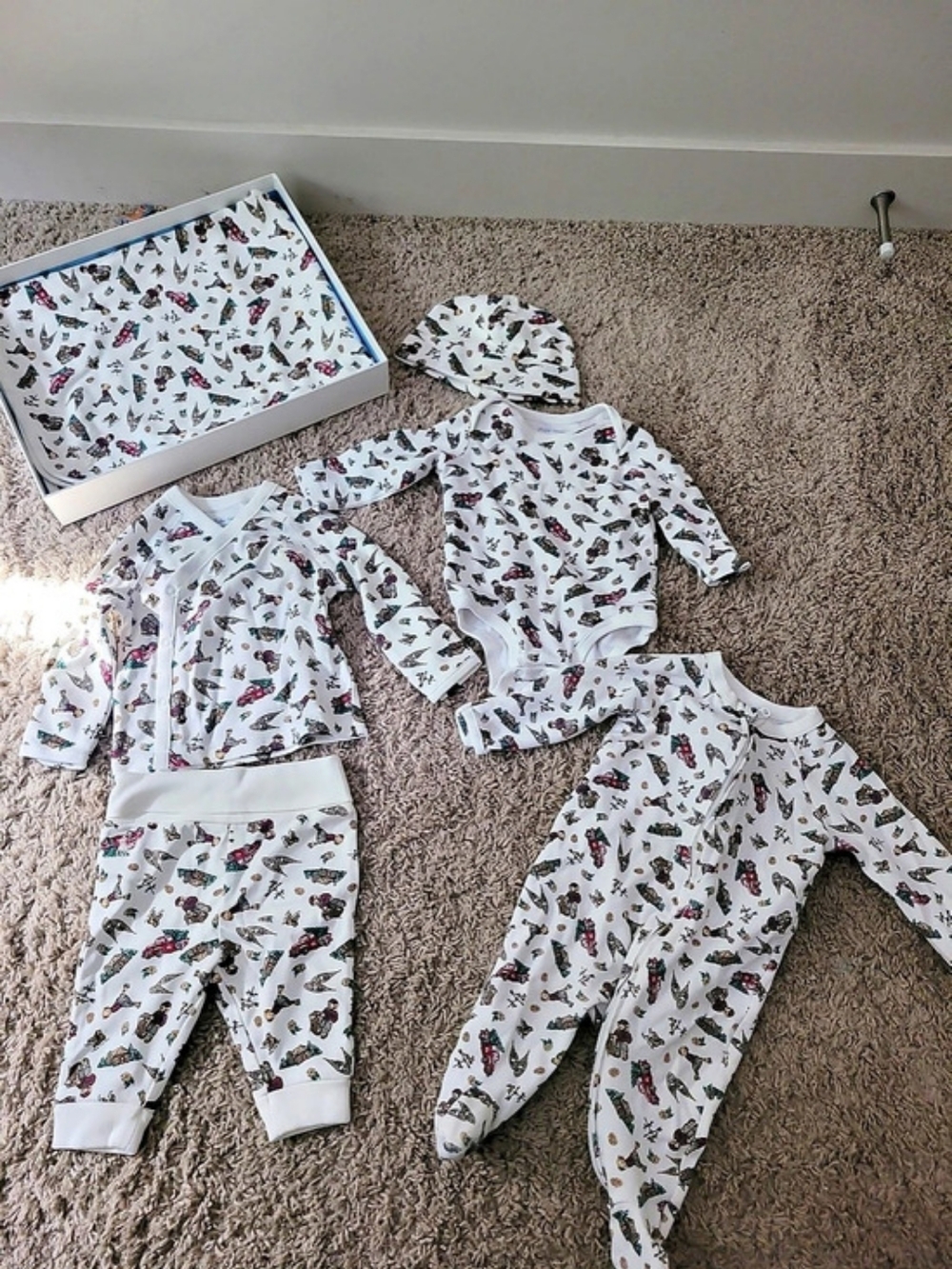Ralph Lauren Baby 3M Printed Matching Set